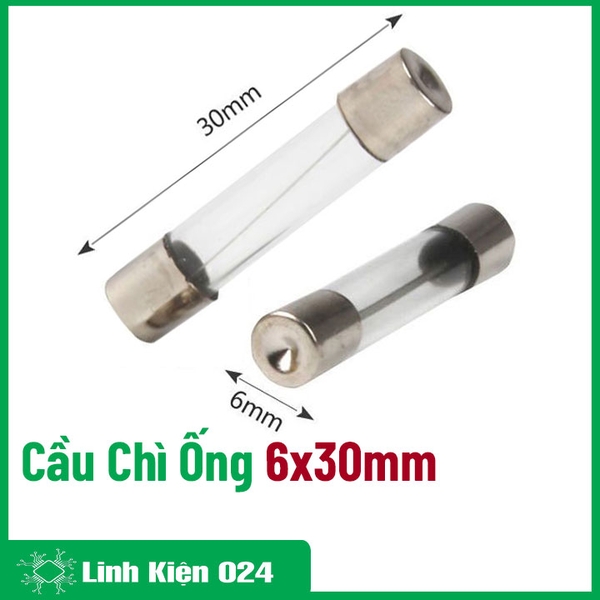 Cầu Chì Ống 6x30mm 250V