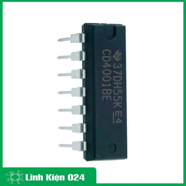 IC CD4001 DIP14 4 Cổng NOR