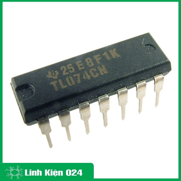 IC TL074 Tiêu Thụ Ít Điện Năng