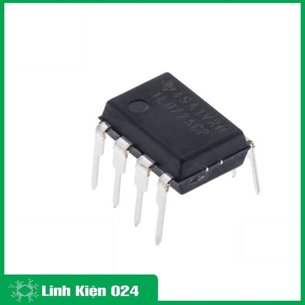 IC TL072 Điện Áp Hoạt Động 6V – 36V(k9-g17)