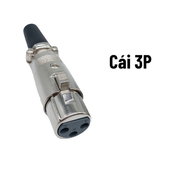 Chân Cắm Micro XLR Phích Cắm Micro Loại Xịn