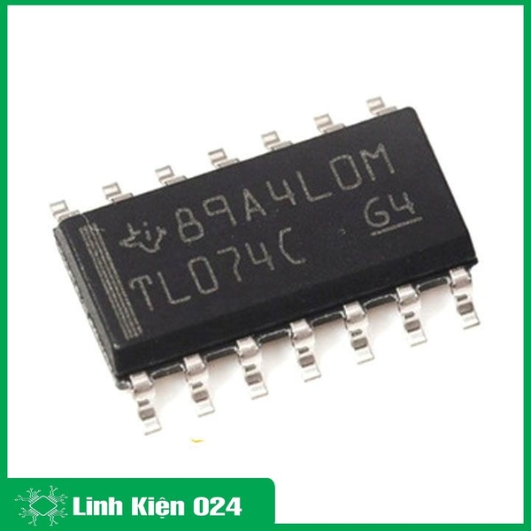 IC TL074 Tiêu Thụ Ít Điện Năng