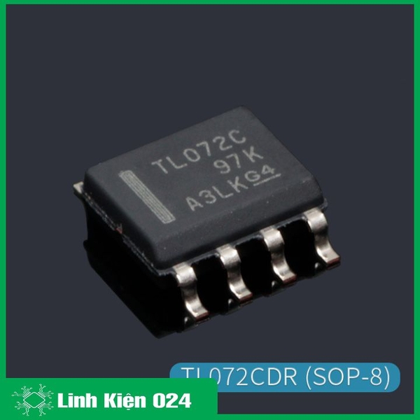 IC TL072 Điện Áp Hoạt Động 6V – 36V(k9-g17)