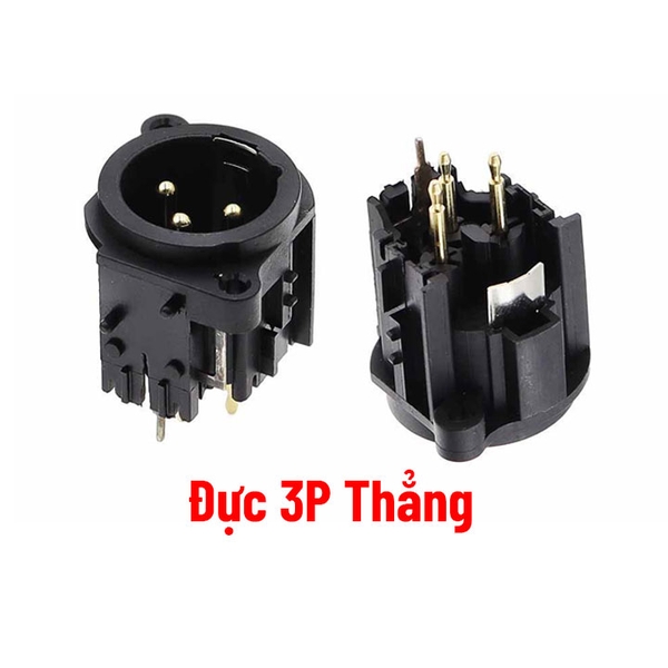 Chân Kết Nối Jack Âm Thanh XLR Chân Đồng