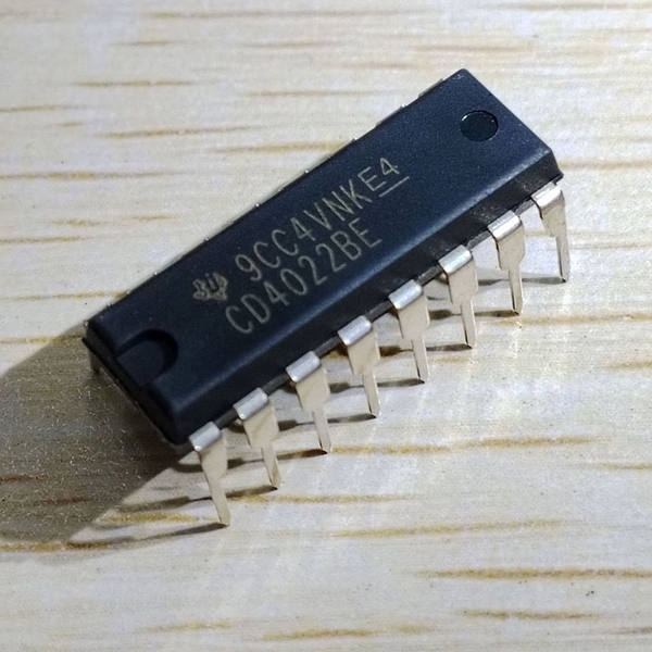 IC đếm CD4022BE DIP16 (K9K11)