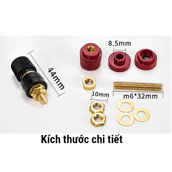 Cọc Nguồn 333 Chịu Tải Lớn 100A Chân 6mm