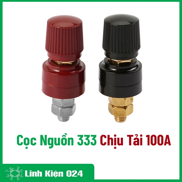 Cọc Nguồn 333 Chịu Tải Lớn 100A Chân 6mm