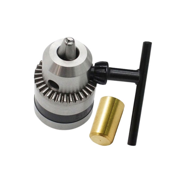 Combo Đầu Kẹp Mũi Khoan 3 Chấu 0.6-6.5mm Và Bạc Đồng B10-5mm