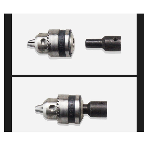 Combo Đầu Kẹp Mũi Khoan 3 Chấu Và Đầu Nối Trục B10-5 Có Ốc Vặn