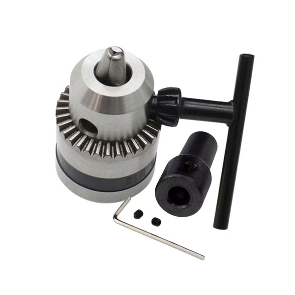 Combo Đầu Kẹp Mũi Khoan 3 Chấu Và Đầu Nối Trục B10-5 Có Ốc Vặn