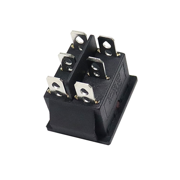 Công Tắc Bập Bênh KCD4 16A/250V 6 Pin 31x25mm