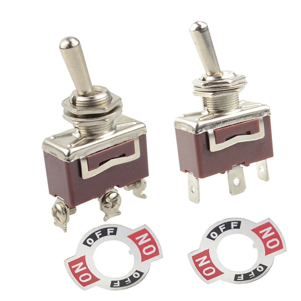 Công Tắc Gạt F-1121 3 Chân 15A (2 Trạng Thái)
