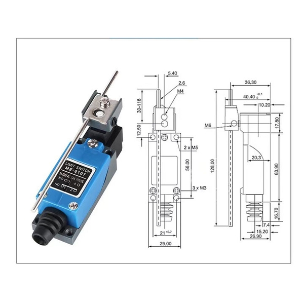 Công Tắc Hành Trình Moujen ME-8107 250VAC-5A