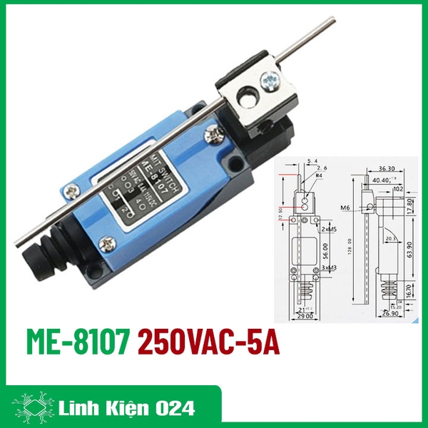 Công Tắc Hành Trình Moujen ME-8107 250VAC-5A