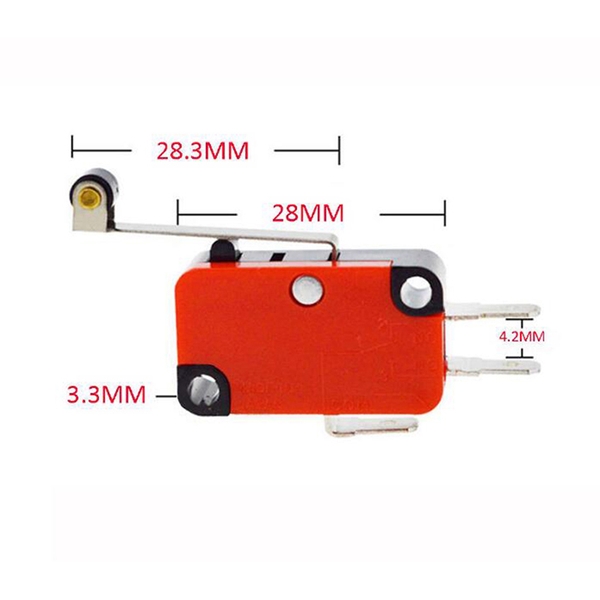 Công Tắc Hành Trình T125 5A 250V Có Bánh Xe