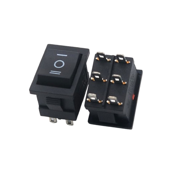 Công Tắc Bập Bênh KCD1-101 6A/250V 6Pin 3 Chế Độ