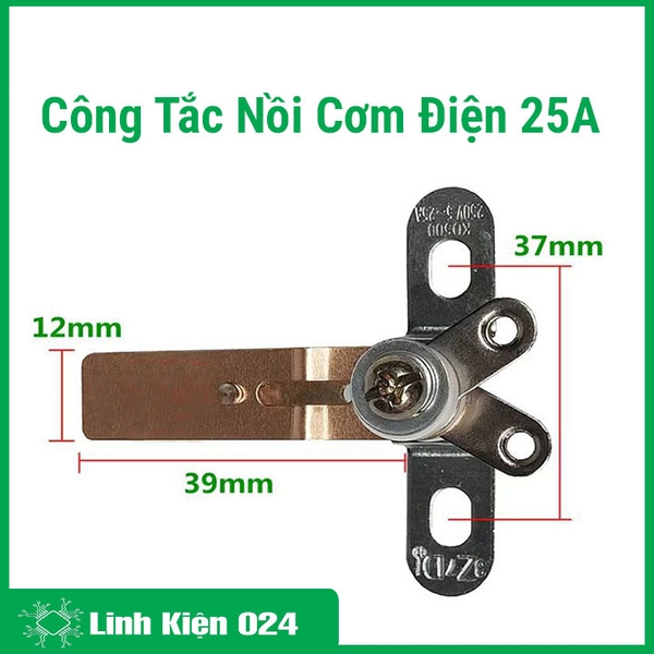 Công Tắc Nồi Cơm Điện Cao Cấp 25A