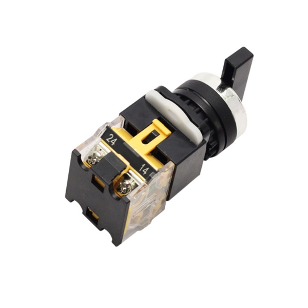 Công Tắc Xoay 3 Vị Trí LA38 440V-10A Tự Hồi ( Xoay Nhả)
