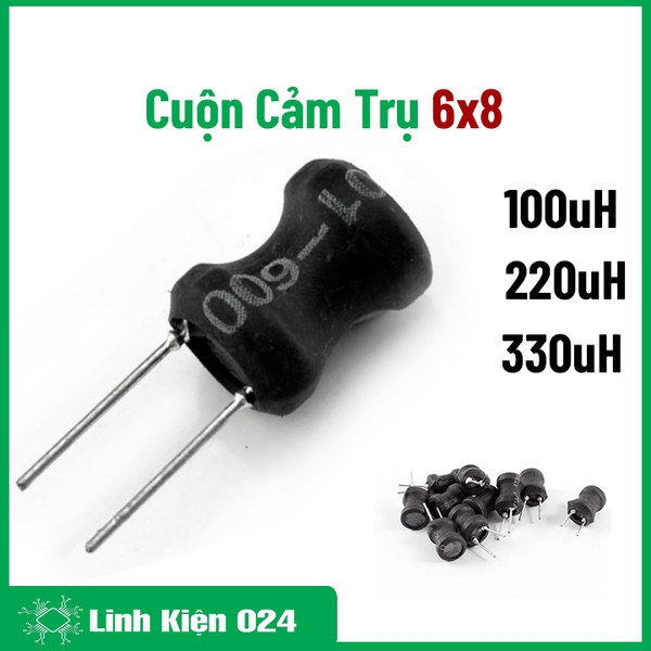 Cuộn Cảm Trụ 6x8 0608 (K8D4)