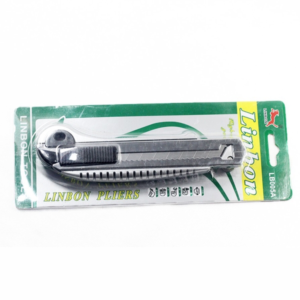 Dao Rọc Giấy Linbon LB005A (Kèm 5 Lưỡi Dao)