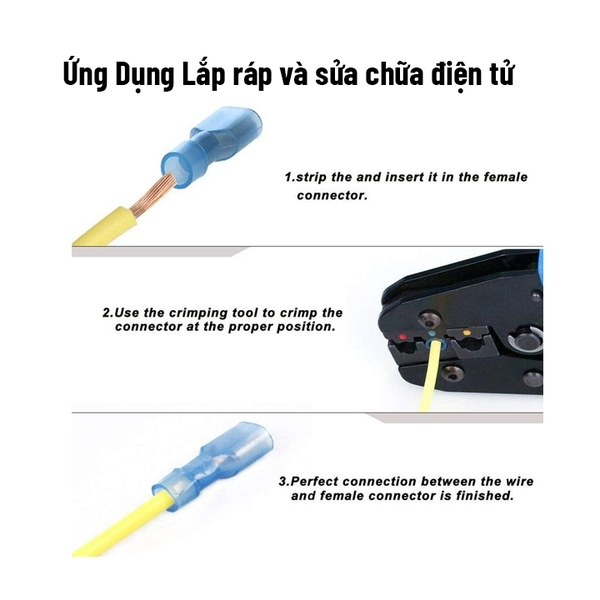Đầu Cốt Điện Cos Chữ T FDD2-250 ( Gói 100 Chiếc )
