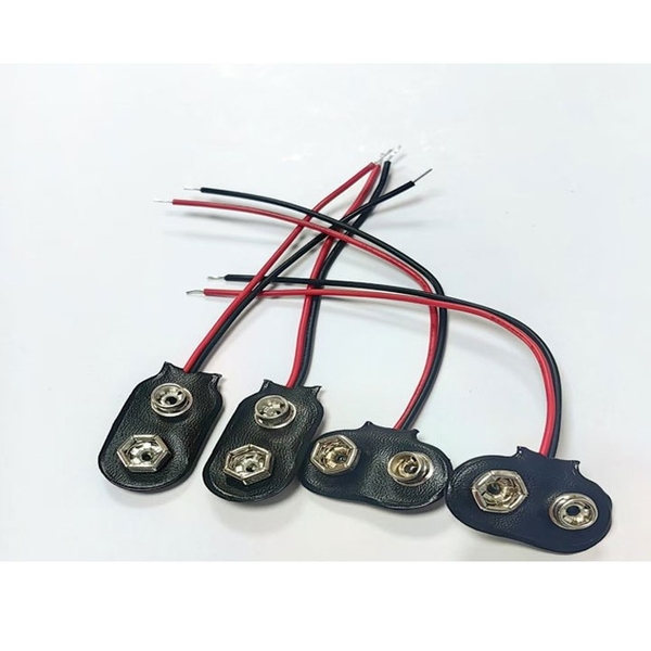 Dây Đế Pin 9V Đấu Ra DC 5.5x2.1mm