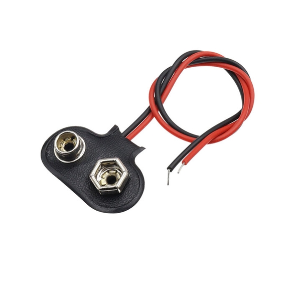 Dây Đế Pin 9V Đấu Ra DC 5.5x2.1mm