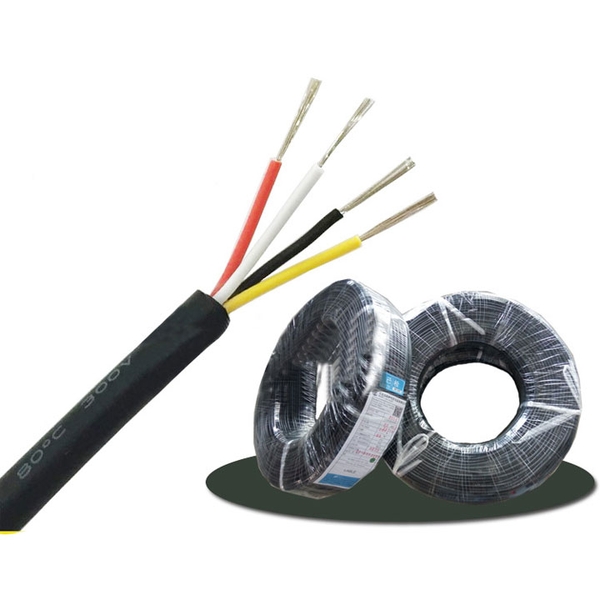Dây Điện Đen Tròn 0.3M 2 - 3 - 4 Lõi 0.3MM Chất Liệu Dây Đồng 100% Dây Điện Loại Tốt