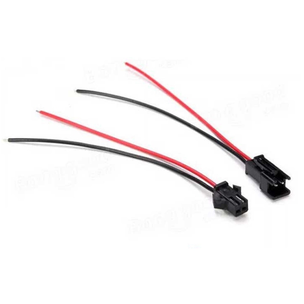 Dây Nối 2P 2.54 Dài 20cm ( 2 Đầu Đực Cái - Đen )