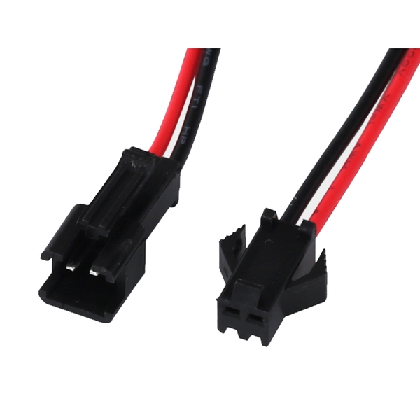 Dây Nối 2P 2.54 Dài 20cm ( 2 Đầu Đực Cái - Đen )