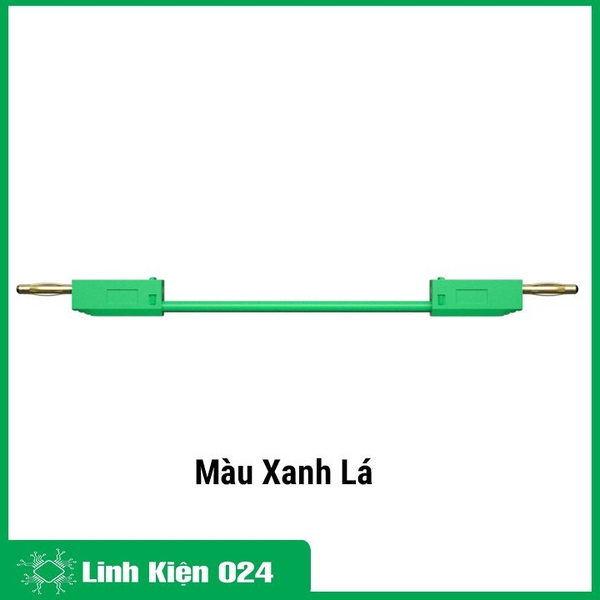 Dây Kết Nối An Toàn 2 Đầu Bắp Chuối Đực Loại 2.0mm Dài 25cm