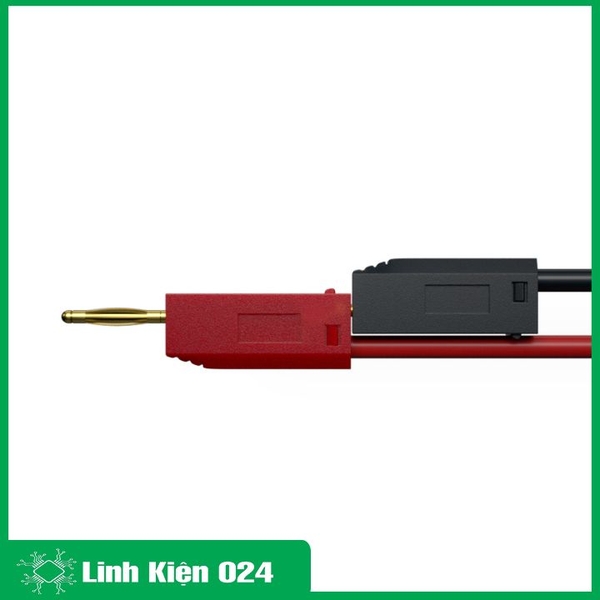 Dây Kết Nối An Toàn 2 Đầu Bắp Chuối Đực Loại 2.0mm Dài 25cm