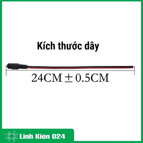 Dây Lấy Nguồn DC 5.5x2.1mm Cắm Adapter
