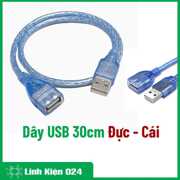 Dây USB A Đực - Cái