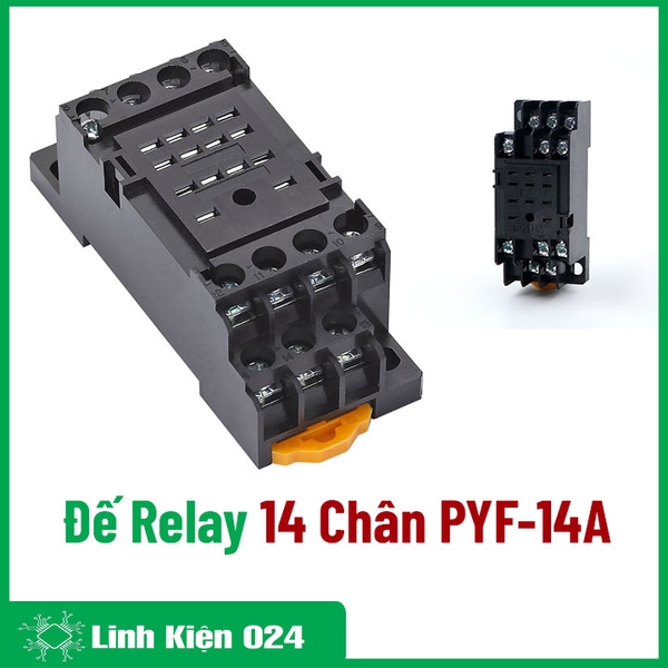 Đế Relay Omron 14P PYF-14A