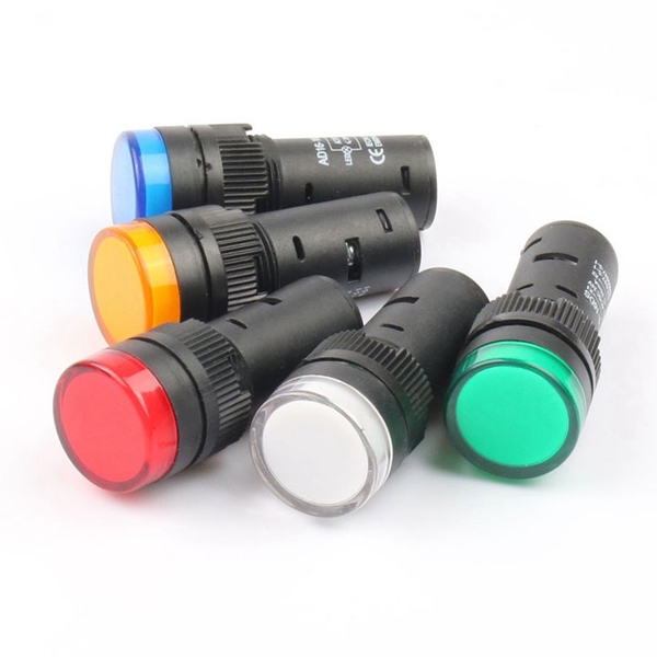 Đèn Báo Nguồn 16mm AD16-16C 220VAC