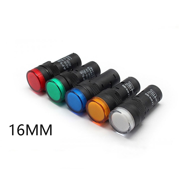 Đèn Báo Nguồn 16mm AD16-16C 220VAC