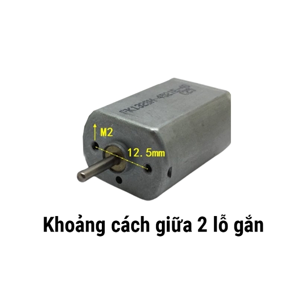 Động Cơ 132 Tốc Độ Cao 3-5v 32000 Vòng/ Phút 1A  KT 28x20.3x15.4mm