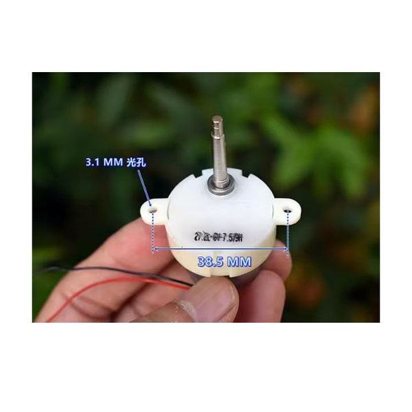 Động Cơ Giảm Tốc JS50 3-12V Trục Dài