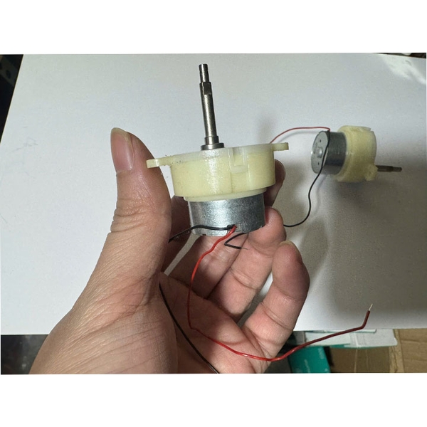 Động Cơ Giảm Tốc JS50 3-12V Trục Dài