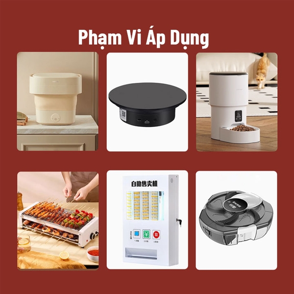 Động Cơ Giảm Tốc JS305S 6-12VDC 6-14 Vòng/Phút Bánh Răng Kim Loại