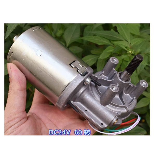 Động Cơ Giảm Tốc ZYT61 6-24VDC 15-60 Vòng/Phút Động Cơ Máy Quay Vịt 150W