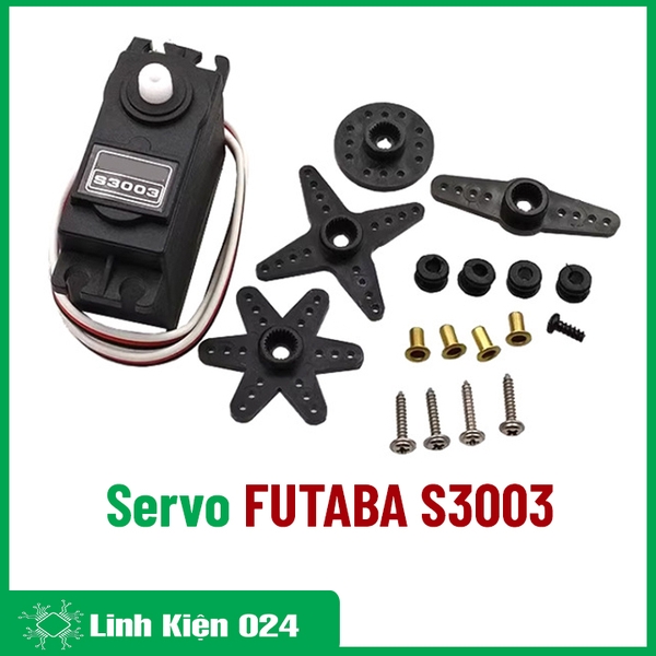 Động Cơ Servo FUTABA S3003 - K10C2-2 (k1h17)