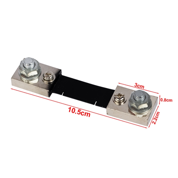 Đồng Hồ Đo Dòng Đo Áp 0-100VDC/100A Có Trở Shunt Đi Kèm (K2H4)