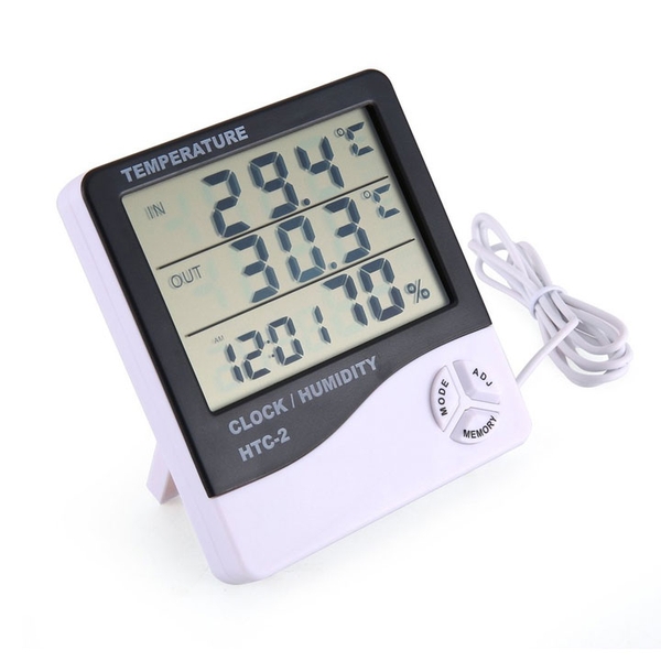 Đồng Hồ Đo Độ Ẩm - Nhiệt Độ HTC2