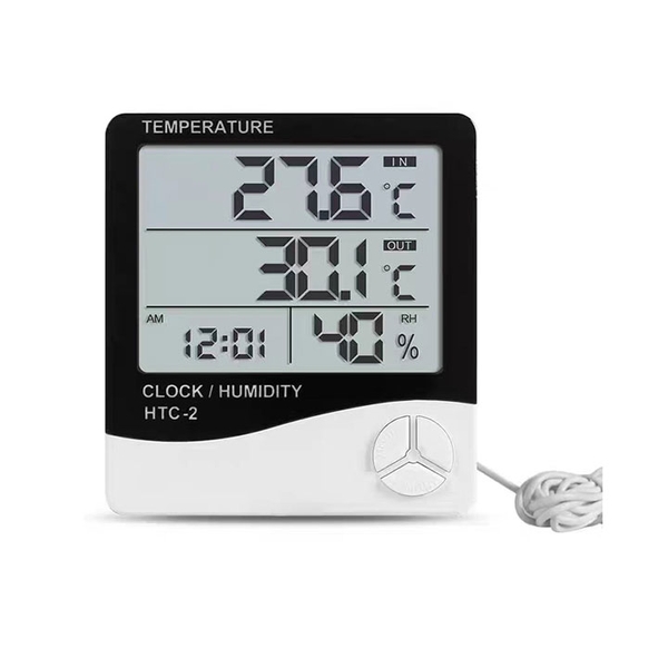 Đồng Hồ Đo Độ Ẩm - Nhiệt Độ HTC2