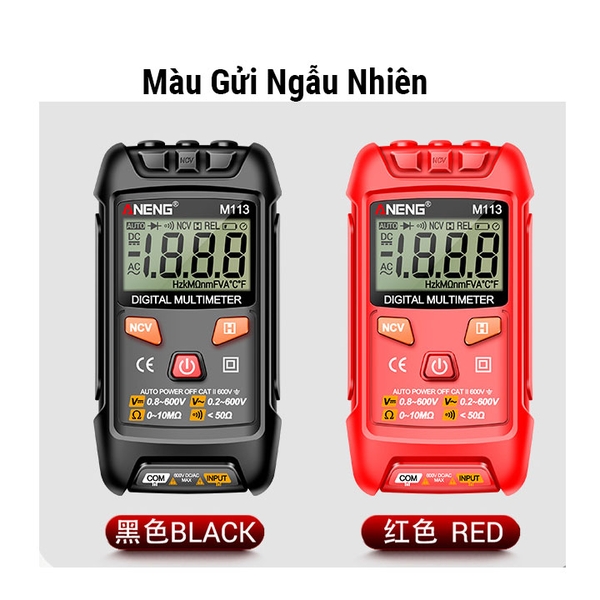 Đồng Hồ Vạn Năng Kĩ Thuật Số ANENG M113 Độ Chính Xác Cao