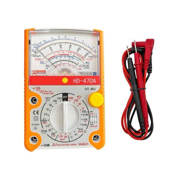 Đồng Hồ Đo Điện Tử Vạn Năng Brother HD-470A