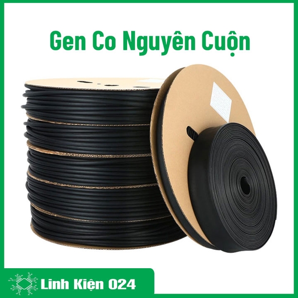 Gen Co Nhiệt Nguyên Cuộn - 100m Loại 5mm