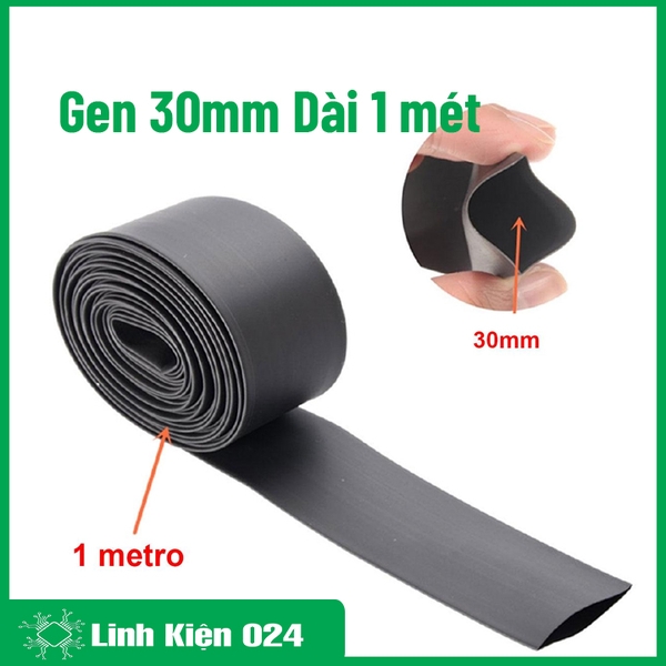 Gen Co Nhiệt Loại To 30mm Dài 1m